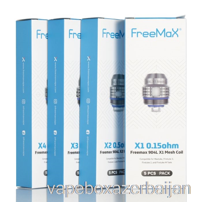 Vape Baku FreeMaX Maxluke 904L X Replacement Coils 0.2ohm 904L X2 Dual Mesh Coils
